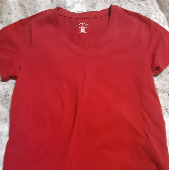 None Tops - Nwot red shirt